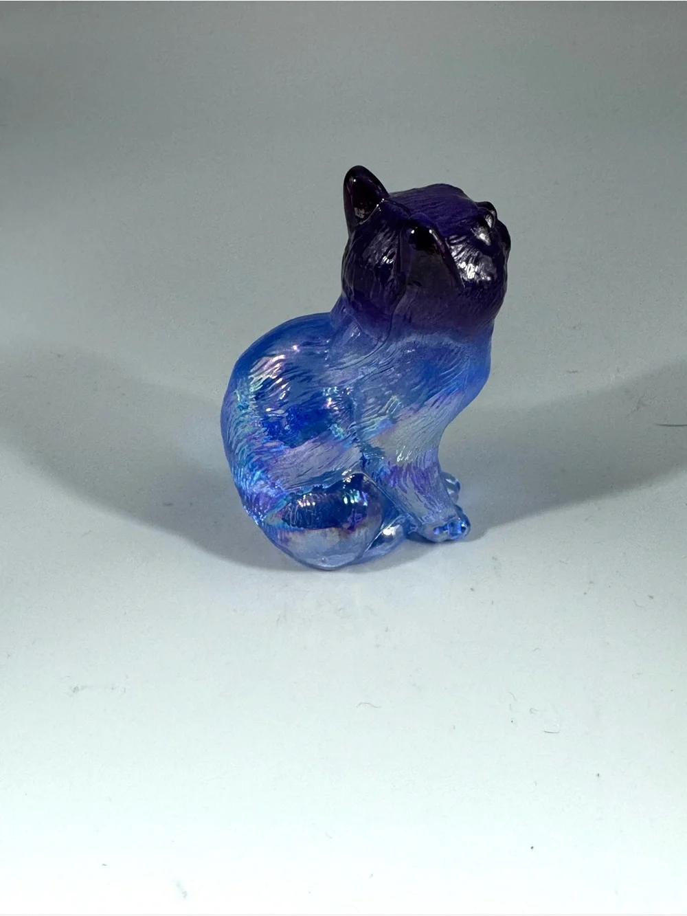 Moser Blue/Purple Iridescent Cat